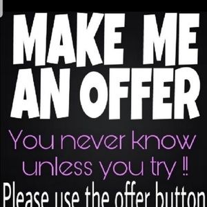 Make me an offer!